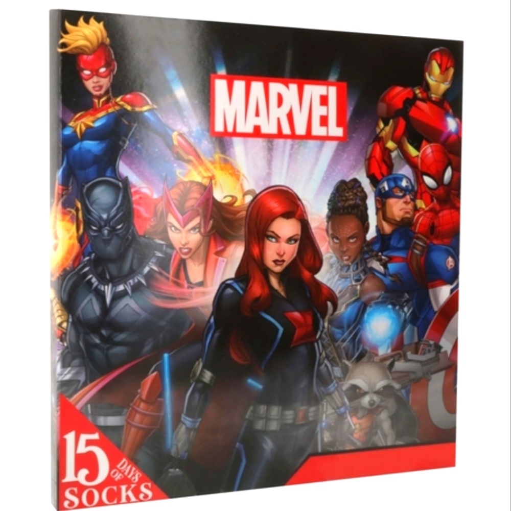 KIDS 15 DAYS OF SOCKS MARVEL